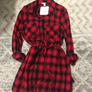 Buffalo Check Maternity shirt